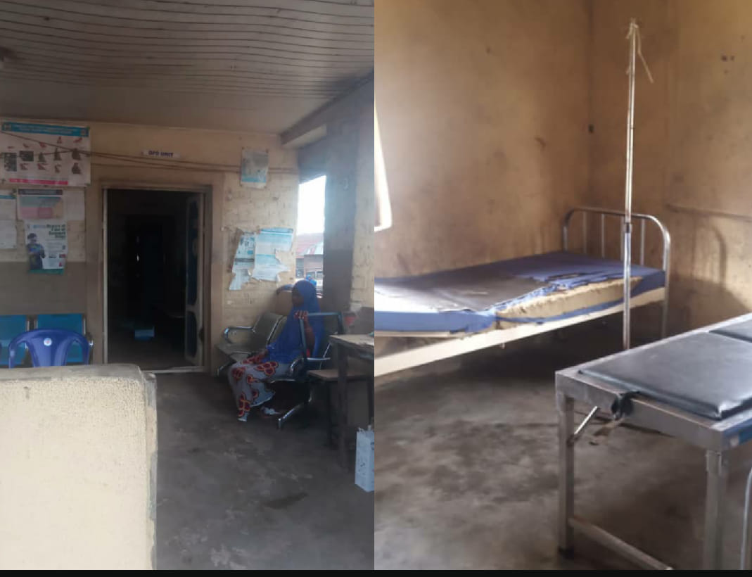 Deplorable Taraba community Health Care Centre
