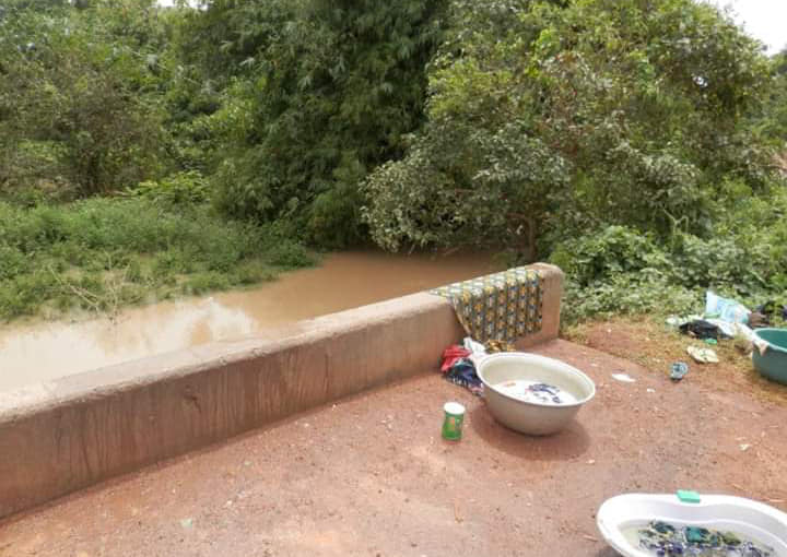 FCT residents rely on a dirty pond as only source of water