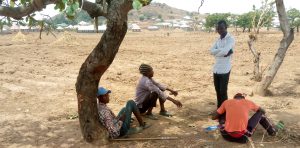 Fulani Herders discussing climate change with MAWA official